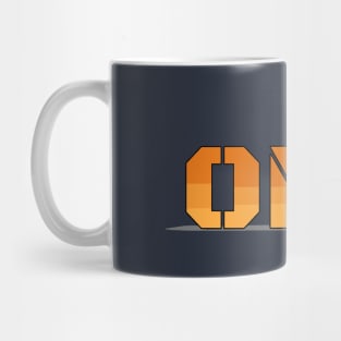 On Fire Pixel Design Mug